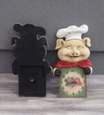 Hodiny   prasiatko  -  dekoračné – Obrázok 8