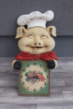 Hodiny   prasiatko  -  dekoračné – Obrázok 3