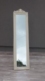 Zrkadlo   biele   stojanové – Obrázok 2