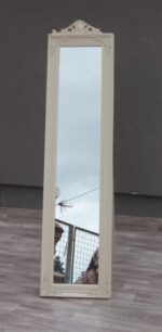 Zrkadlo   biele   stojanové – Obrázok 3