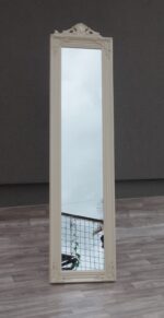 Zrkadlo   biele   stojanové – Obrázok 4