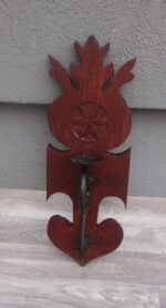 Svietnik   gotický   nástenný – Obrázok 4