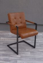 Set   jedálenských   stoličiek   vintage   (  4  ks  ) – Obrázok 4