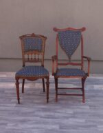 Set   2   vintage    stoličiek – Obrázok 2