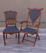 Set   2   vintage    stoličiek