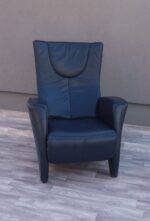 Kreslo   polohovateľné   -  modré