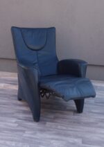 Kreslo   polohovateľné   -  modré – Obrázok 5