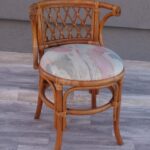 Stolička   bambusová