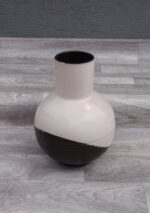 Váza   keramická   –   ružovo   –   tmavo   hnedá   –   26   cm – Obrázok 4