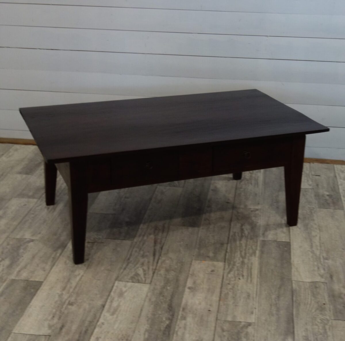 Stolík   teakový   s   2   zásuvkami  (  282  ) – Obrázok 3