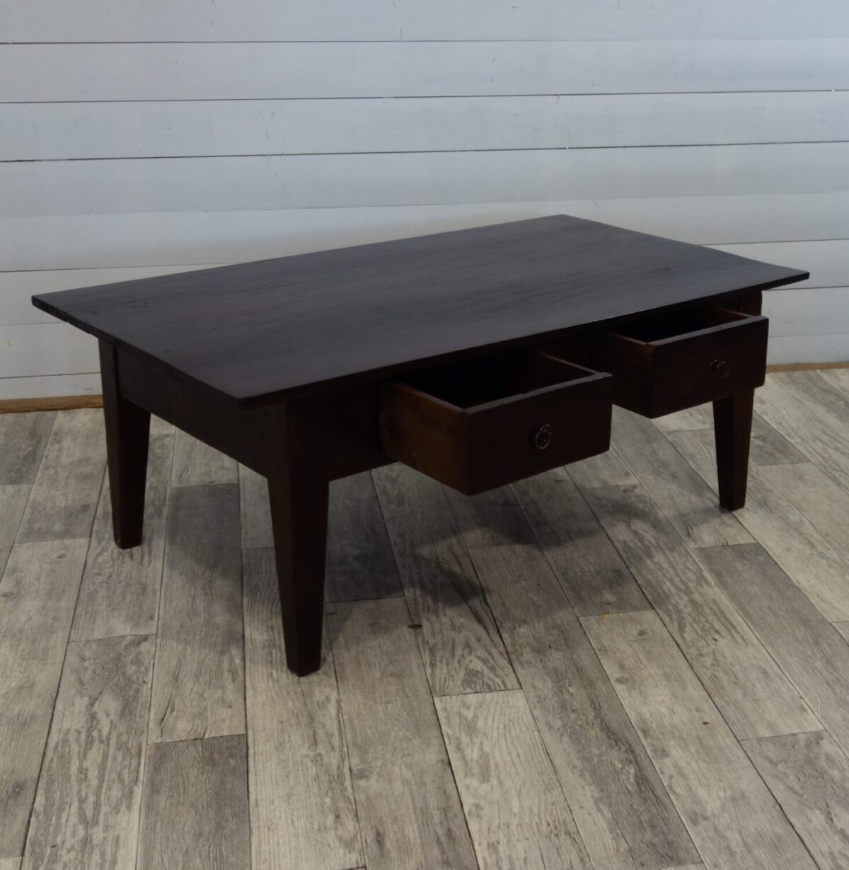 Stolík   teakový   s   2   zásuvkami  (  282  ) – Obrázok 4