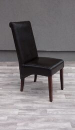 Set   čiernych   kožených   stoličiek   (  2  ks  ) – Obrázok 6