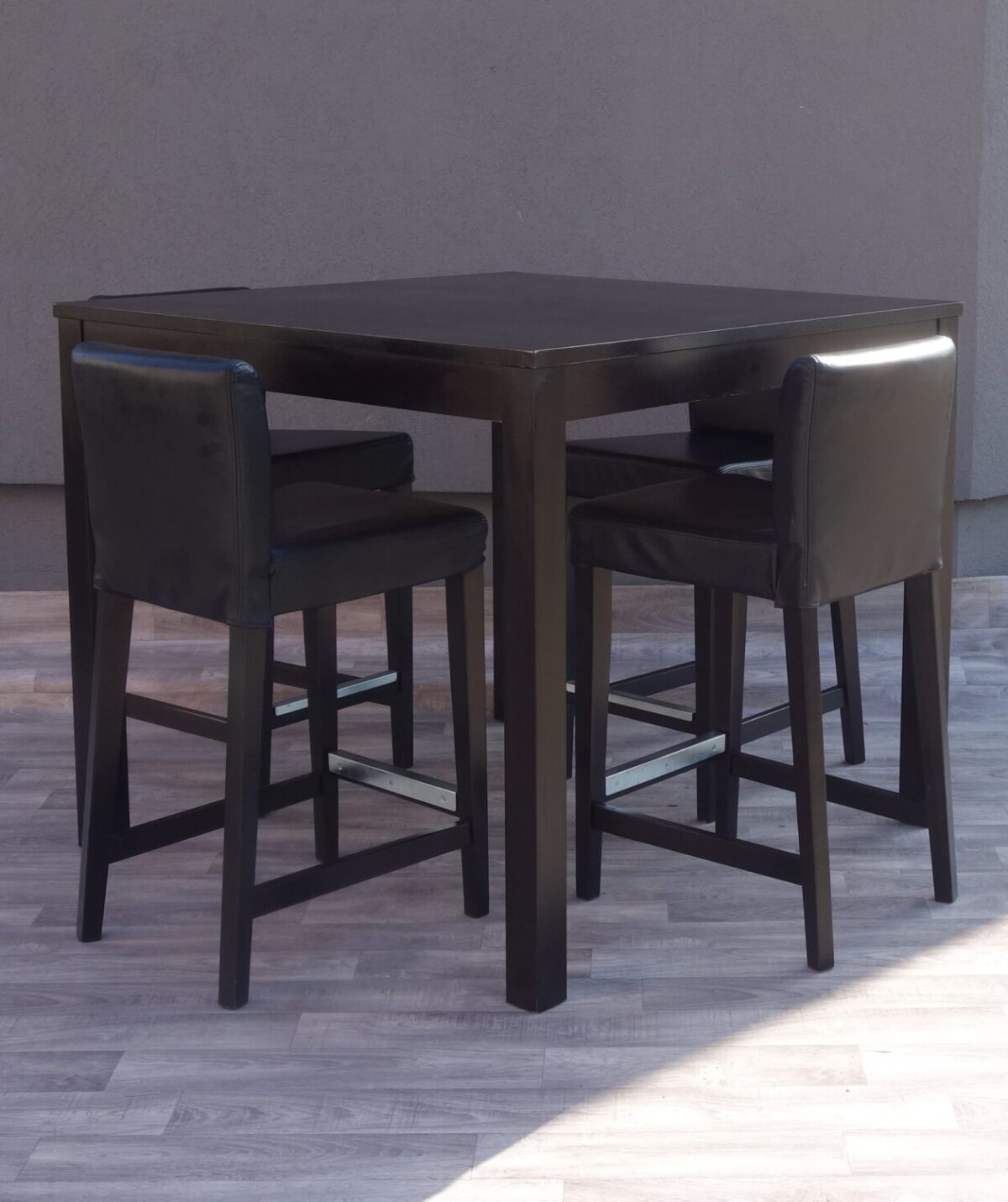 Set  -  barový   stôl  +  4   stoličky – Obrázok 3