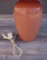 Lampa   nočná   s   červeným   kvetovaným   vzorom – Obrázok 3