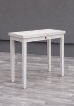 Stolík   konzolový   biely