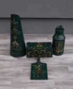 Set    maľovaný   vintage  -  (  4  ks  )