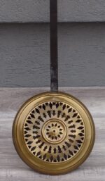 Ohrievač   postele   starožitný   mosadzný