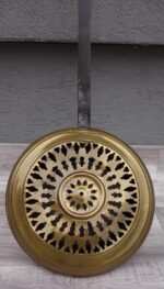 Ohrievač   postele   starožitný   mosadzný – Obrázok 5