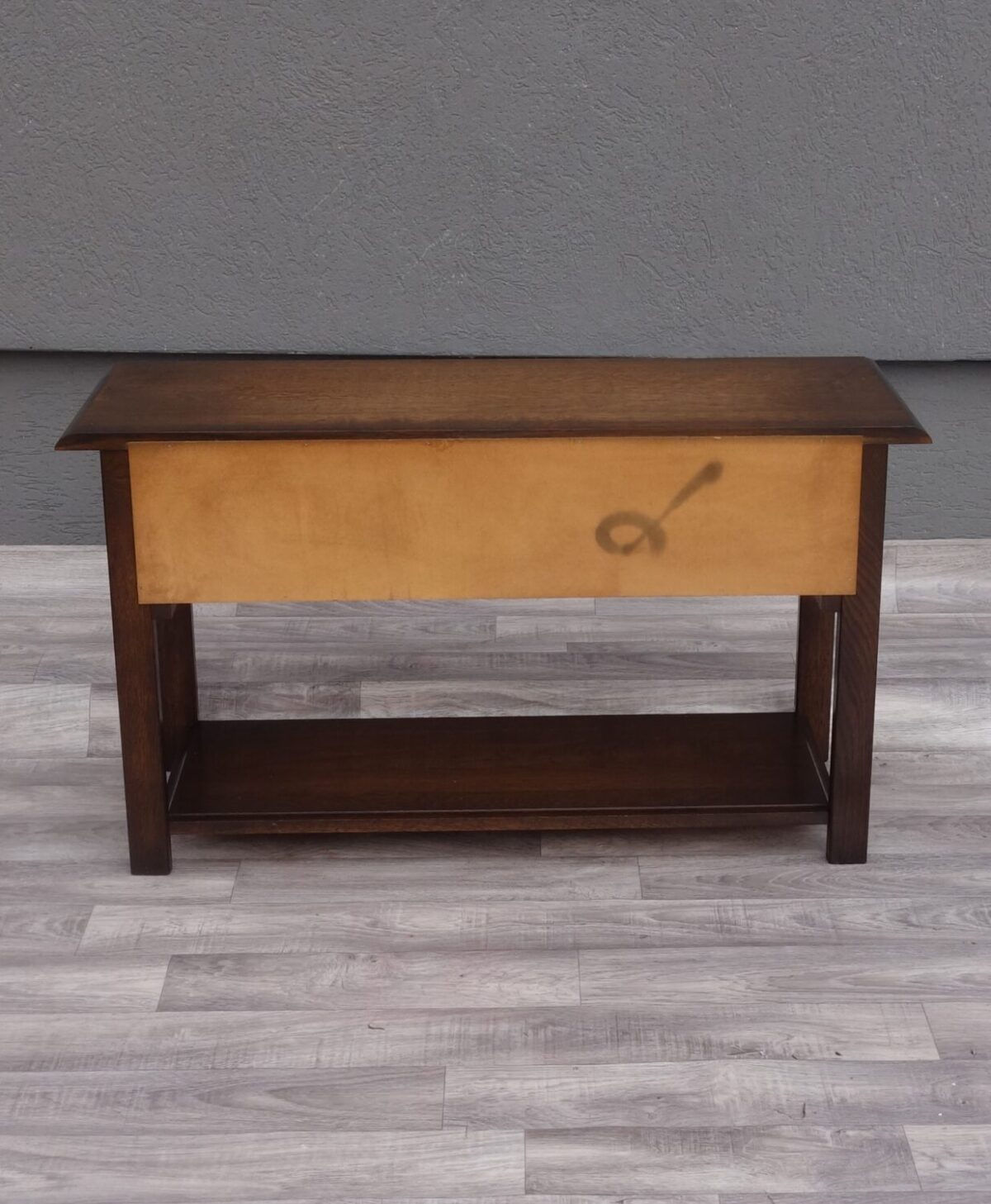 Stolík    dvoj    zásuvkový   s   policou – Obrázok 6