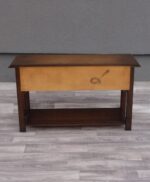 Stolík    dvoj    zásuvkový   s   policou – Obrázok 6