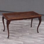 Stolík   ratanový   konferenčný   vintage   Chippendale