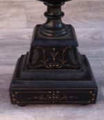 Svietnik   starožitný   z   čierneho   mramoru – Obrázok 2