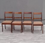 Set  stoličiek  v  štýle   biedermeier  -  (  4  ks  ) – Obrázok 2
