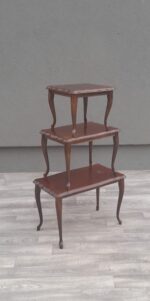 Set   rustikálnych  stolíkov  (  3  ks  ) – Obrázok 3