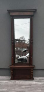 Zrkadlo  stojanové   vo    Wilhelminiánskom   štýle