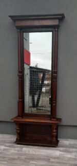 Zrkadlo  stojanové   vo    Wilhelminiánskom   štýle – Obrázok 2