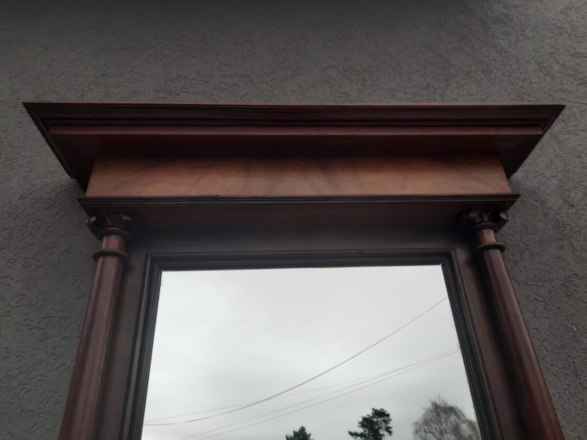 Zrkadlo  stojanové   vo    Wilhelminiánskom   štýle – Obrázok 4