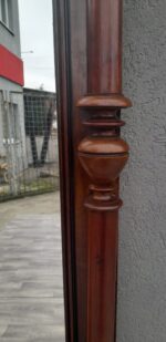 Zrkadlo  stojanové   vo    Wilhelminiánskom   štýle – Obrázok 5