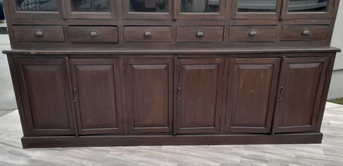 Knižnica     teaková    XXXXL – Obrázok 6