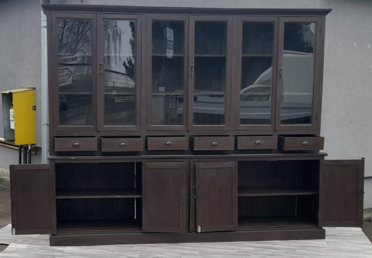 Knižnica     teaková    XXXXL – Obrázok 5