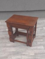 Set   hniezdnych   dubových   stolíkov   (   3   ks   ) – Obrázok 3