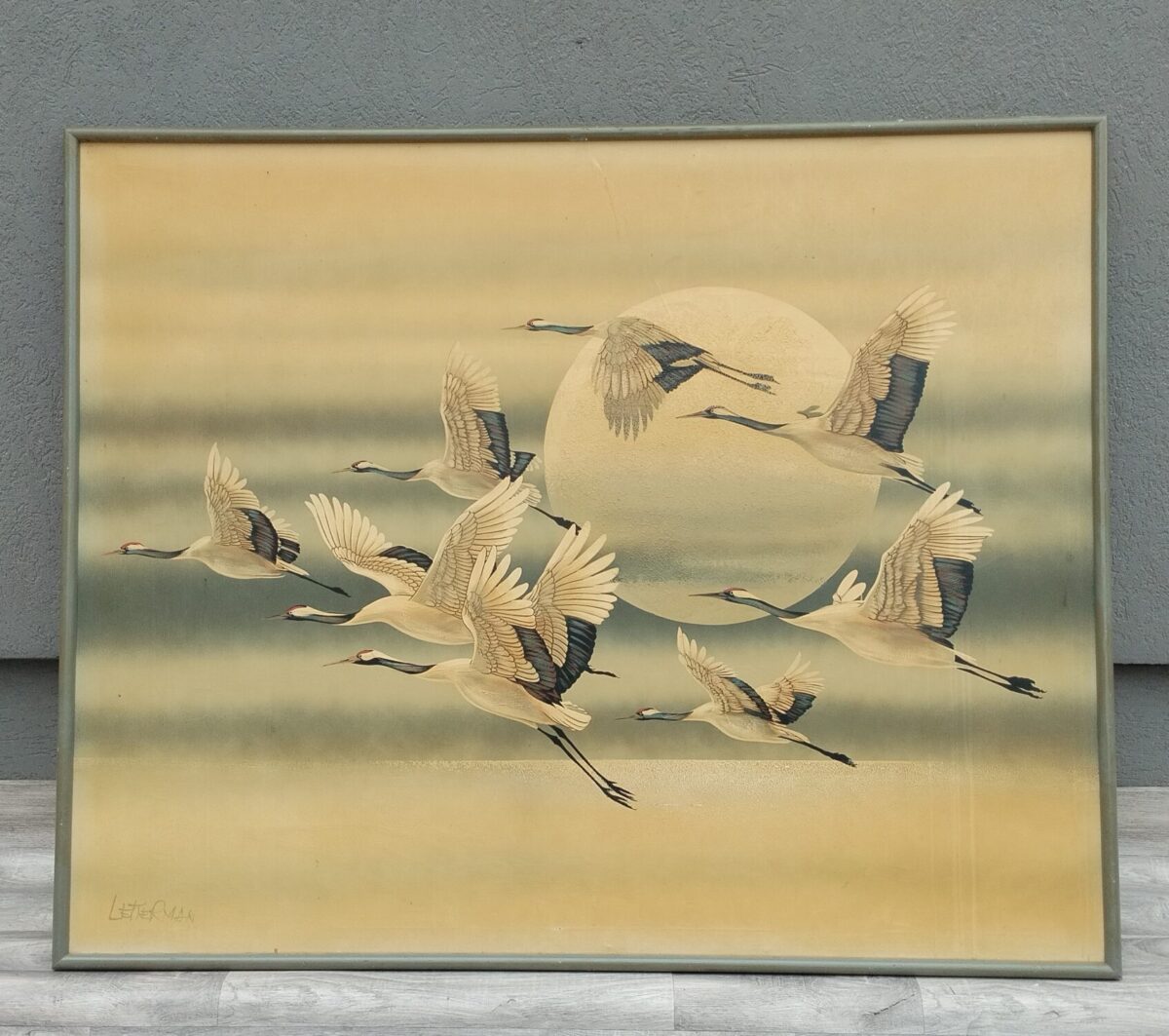 Obraz     žeriavov    Antoinette    Letterman – Obrázok 3