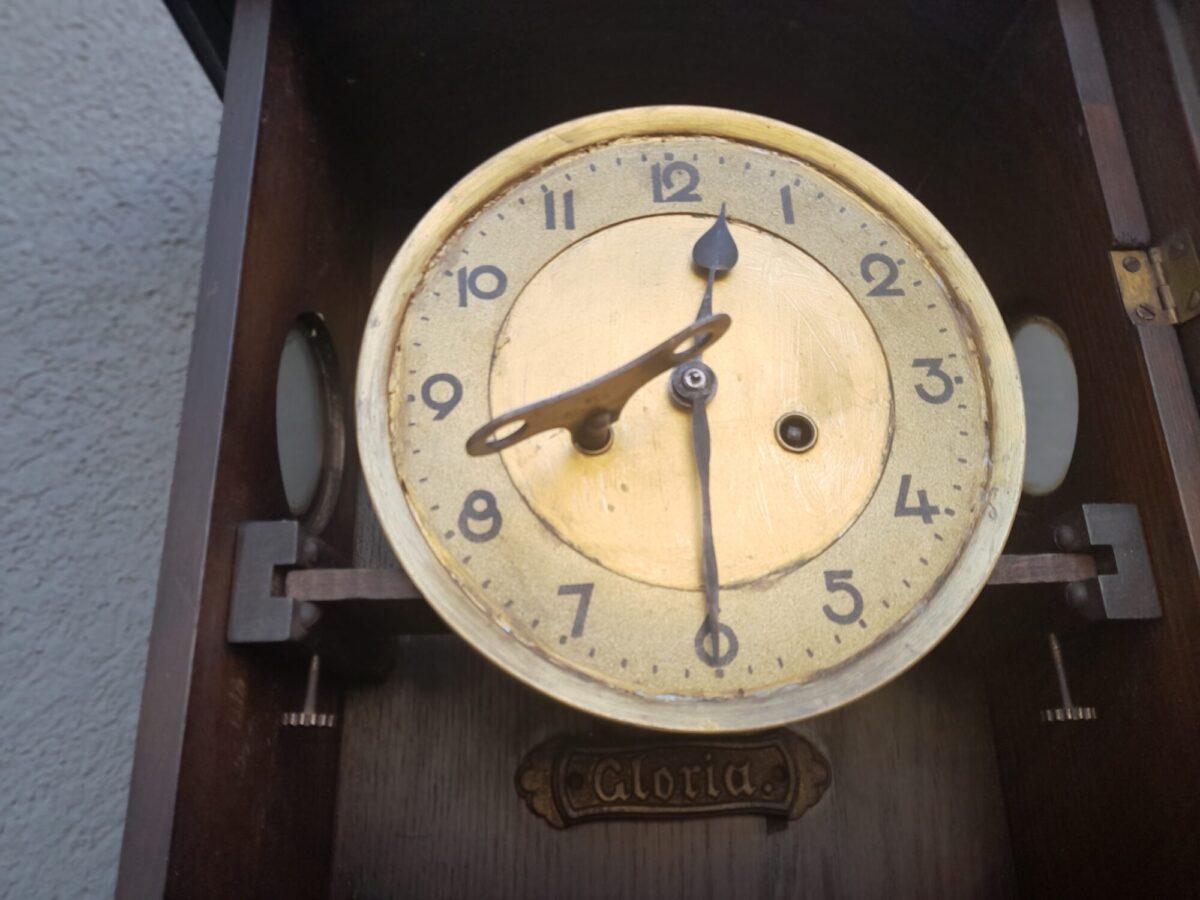 Hodiny   starožitné    nástenné   GLORIA – Obrázok 9