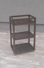 Regál  ,  polička  ,  vozík   -   drevený – Obrázok 2