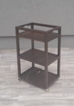 Regál  ,  polička  ,  vozík   -   drevený – Obrázok 3