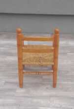 Stolička   detská    so    slameným    sedákom – Obrázok 4