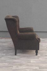 Kreslo   pruhované    "  UŠIAK  " – Obrázok 5