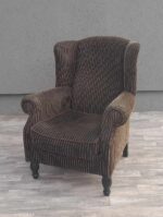 Kreslo   pruhované    "  UŠIAK  "