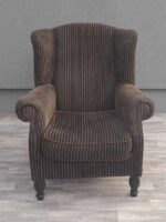 Kreslo   pruhované    "  UŠIAK  " – Obrázok 3