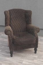 Kreslo   pruhované    "  UŠIAK  " – Obrázok 4