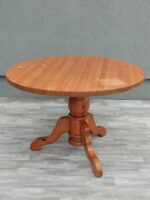 Stôl    okrúhly    smrekový – Obrázok 3