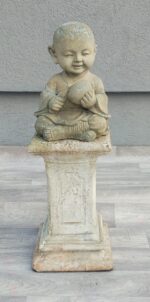 Socha   mních    na   podstavci – Obrázok 2