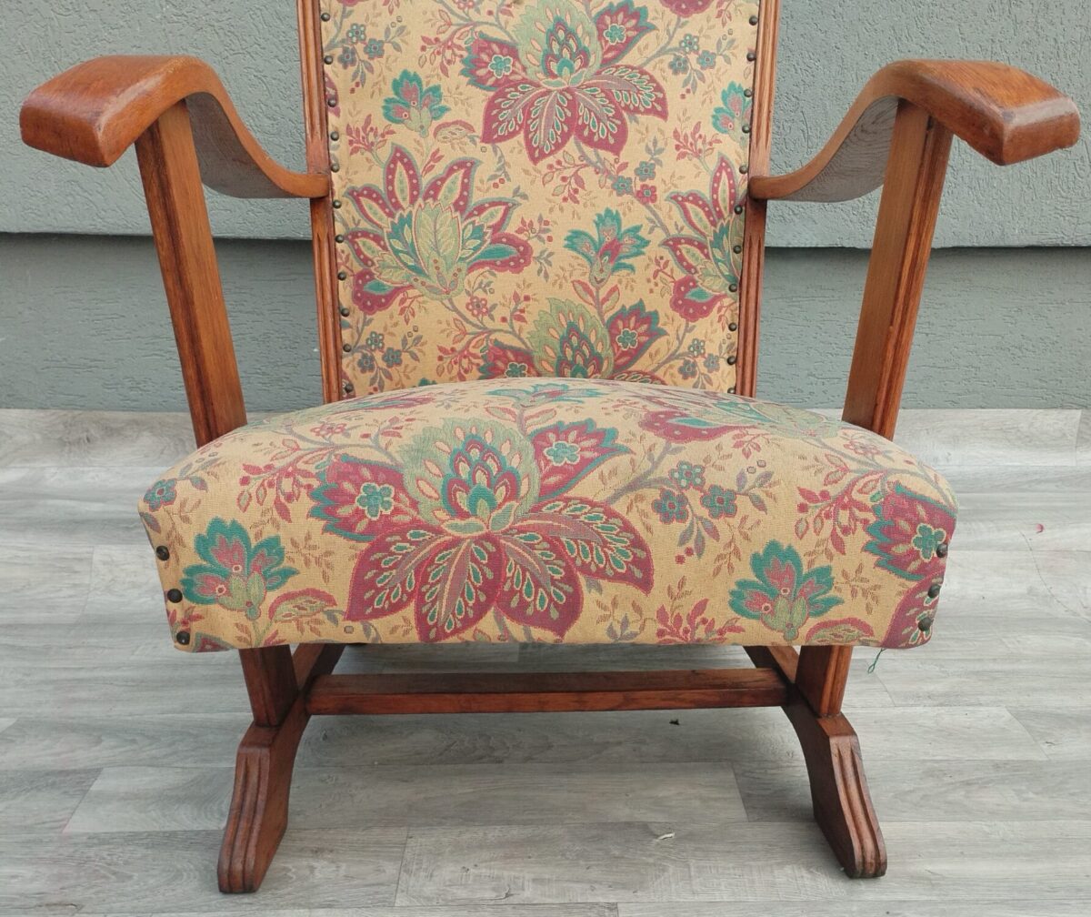 Kreslo    fajčiarske  vintage – Obrázok 5