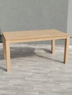 Stôl  jednoduchý drevený – Obrázok 2