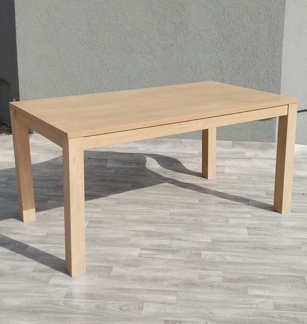 Stôl  jednoduchý drevený – Obrázok 4