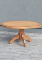 Stôl    oválny    masívny